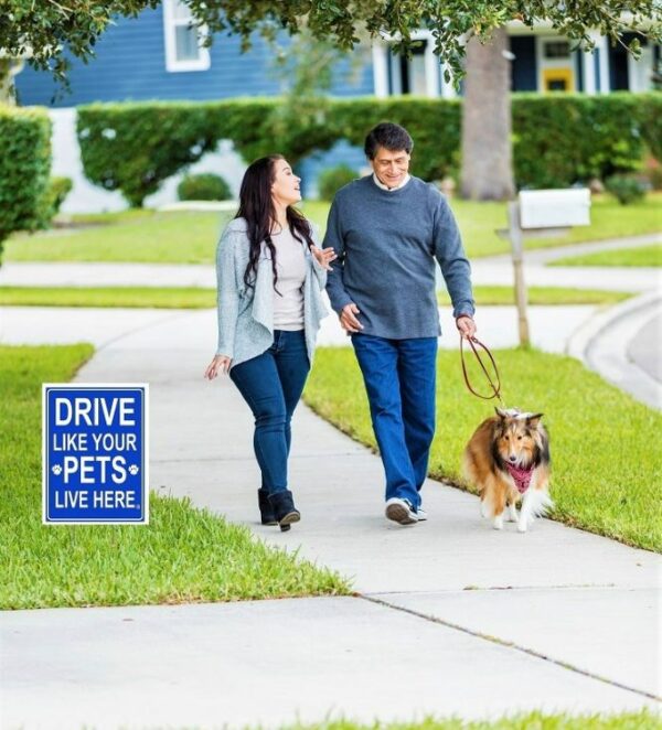 Pet Yard Sign 12×18 (2PK)