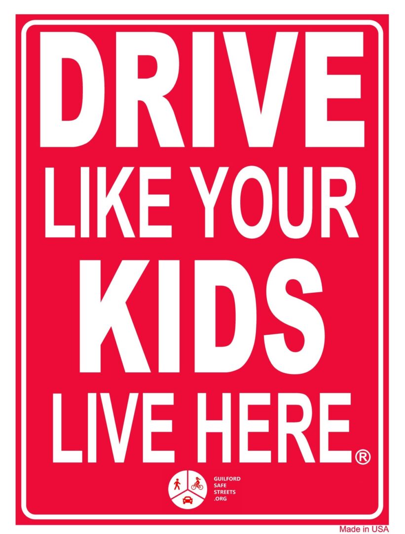 Drive Like Your Kids Live Here 0521 Guilford Logo