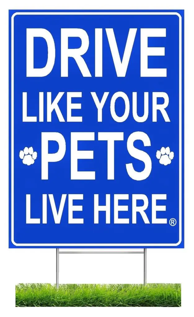 Pet Sign 12x18