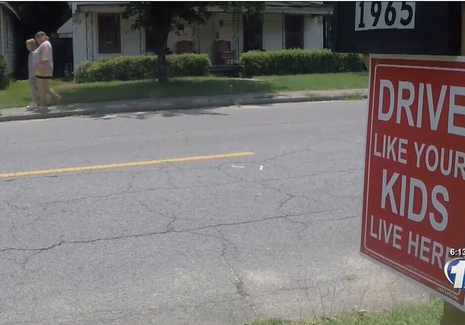 Signage Image on road